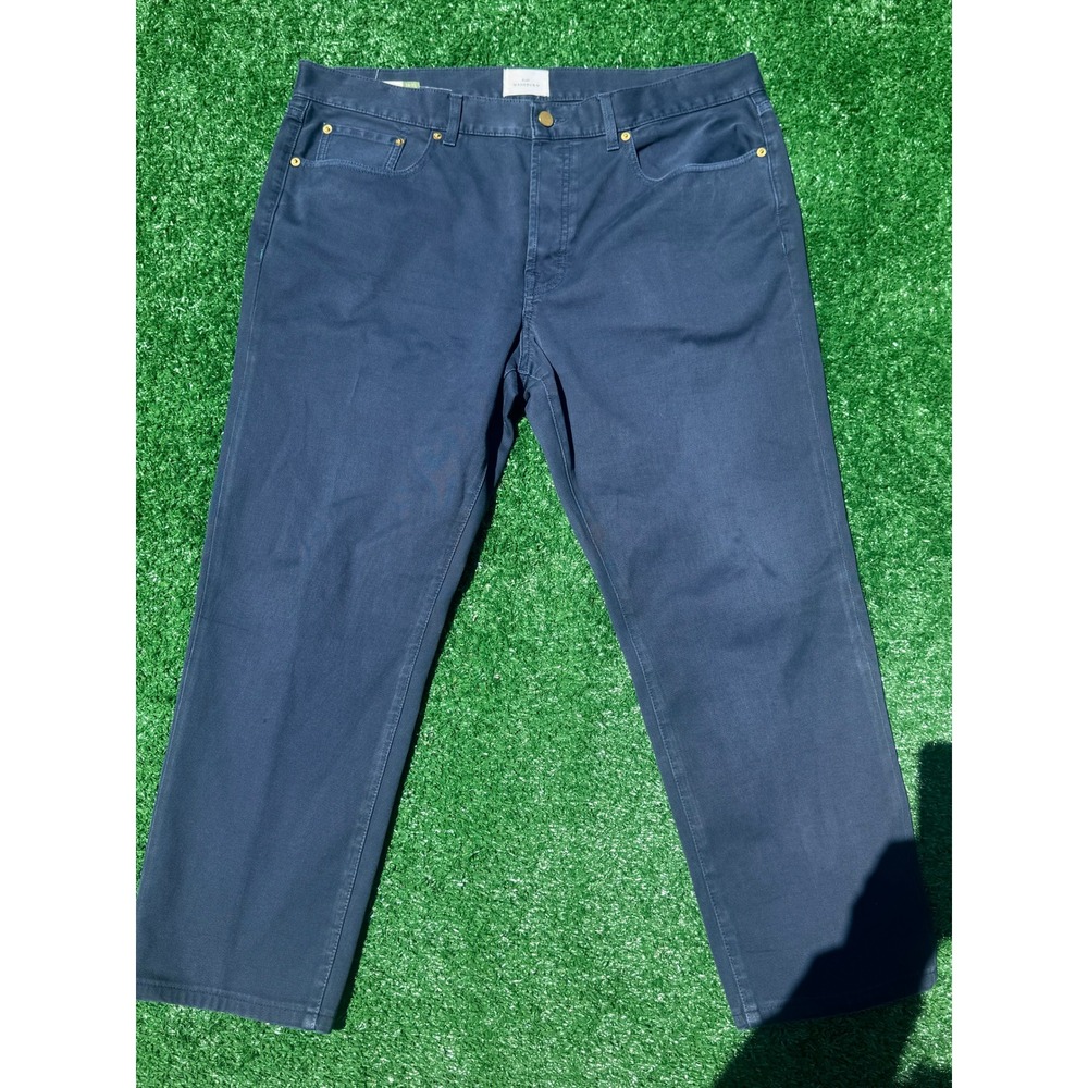 Sid Mashburn Mens Navy Blue Corduroy 5-Pocket‎ Pants Made in Italy 38/32